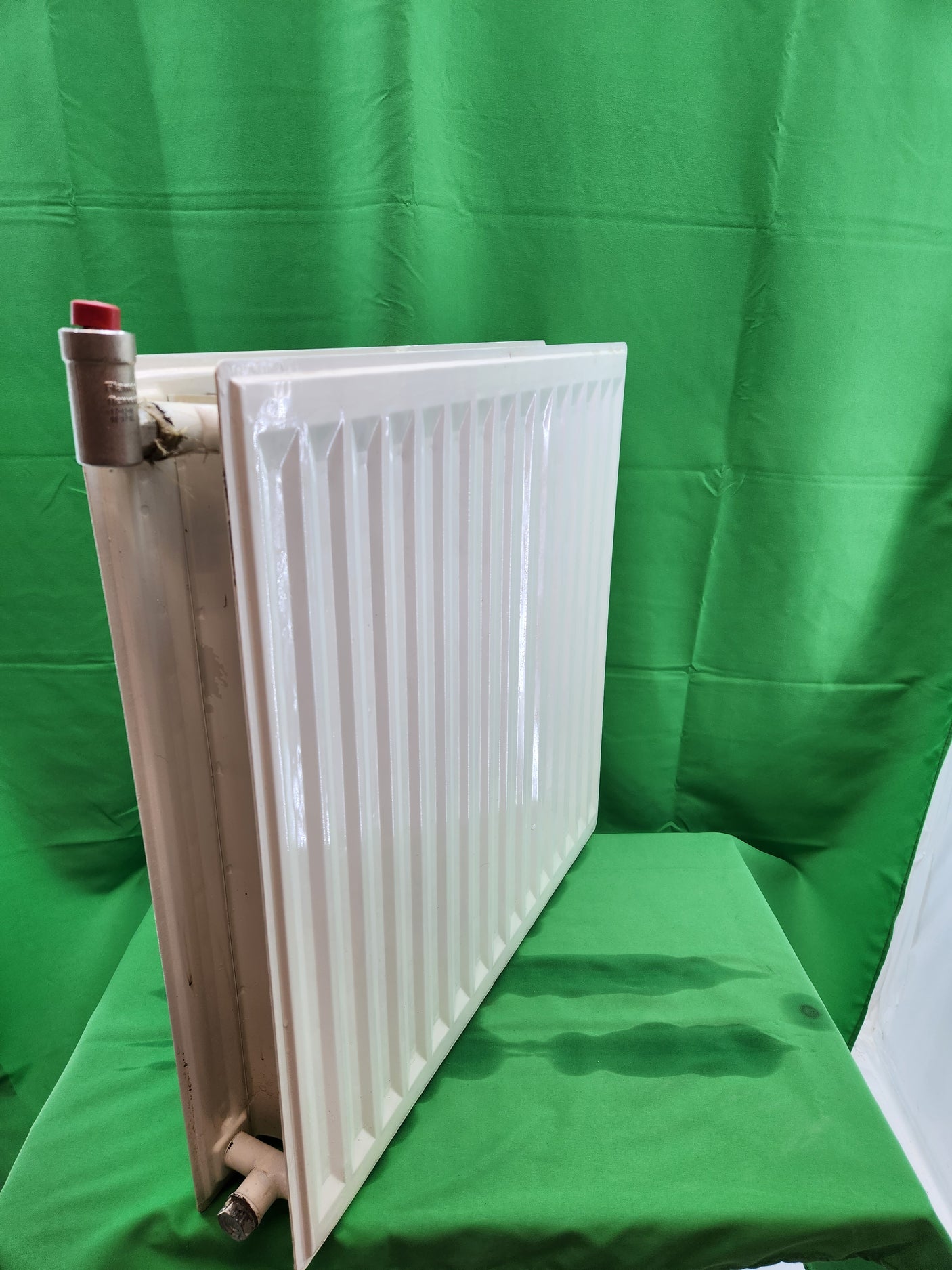 Radiateur chauffage central acier blanc