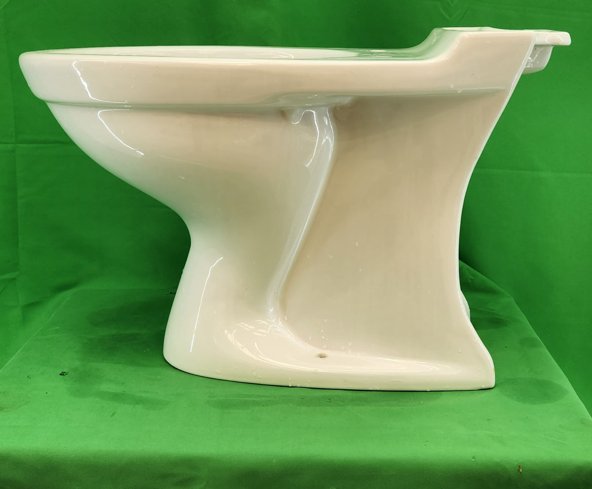 Cuvette WC à poser Porcher sortie verticale pour réservoir attenant – Blanc – Bon état