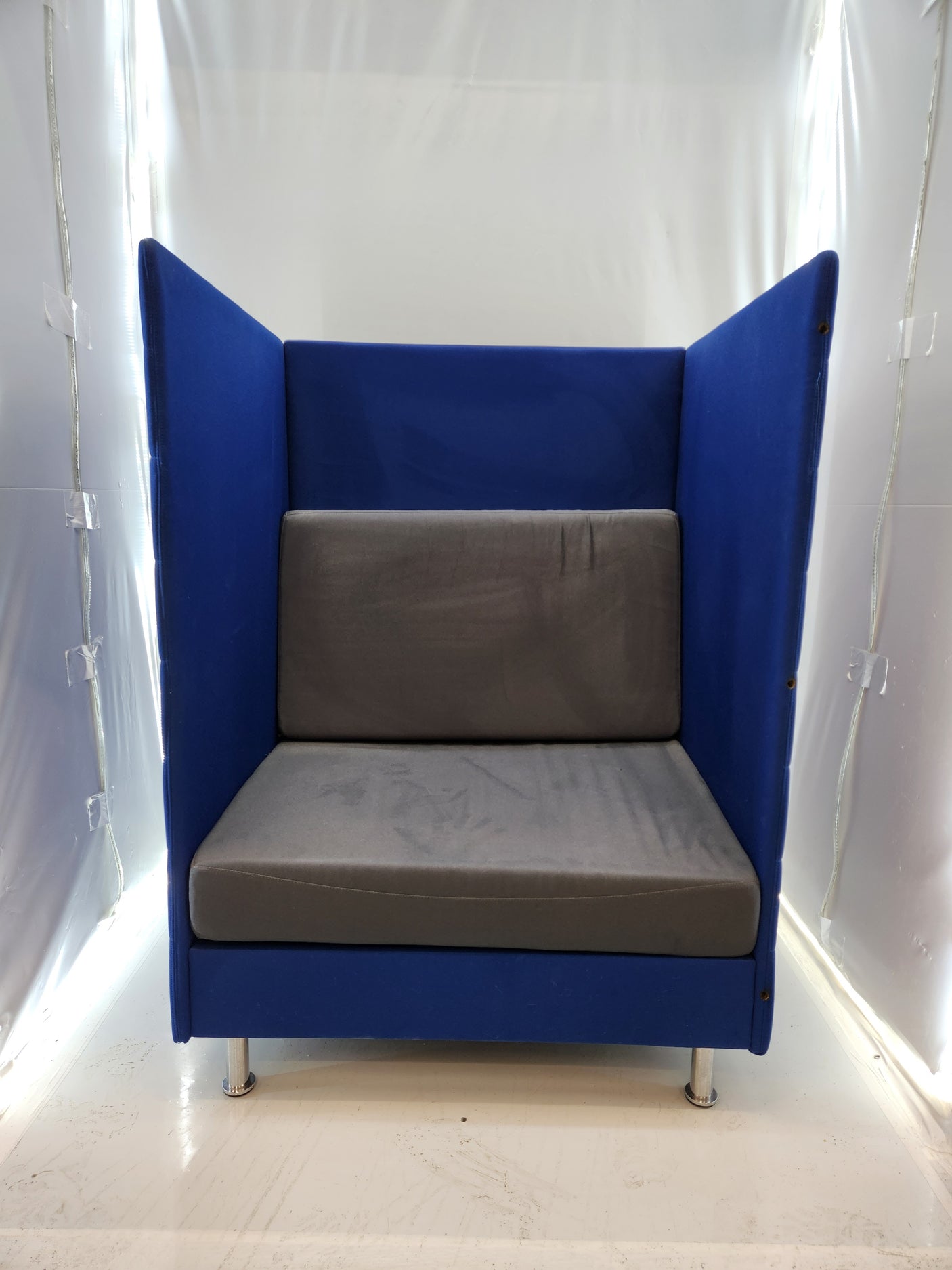 Fauteuil acoustique / lounge haut dossier – Idéal espace pro ou coworking - Très bon état