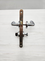 Poignée de porte intérieure avec verrou (WC / salle de bain)