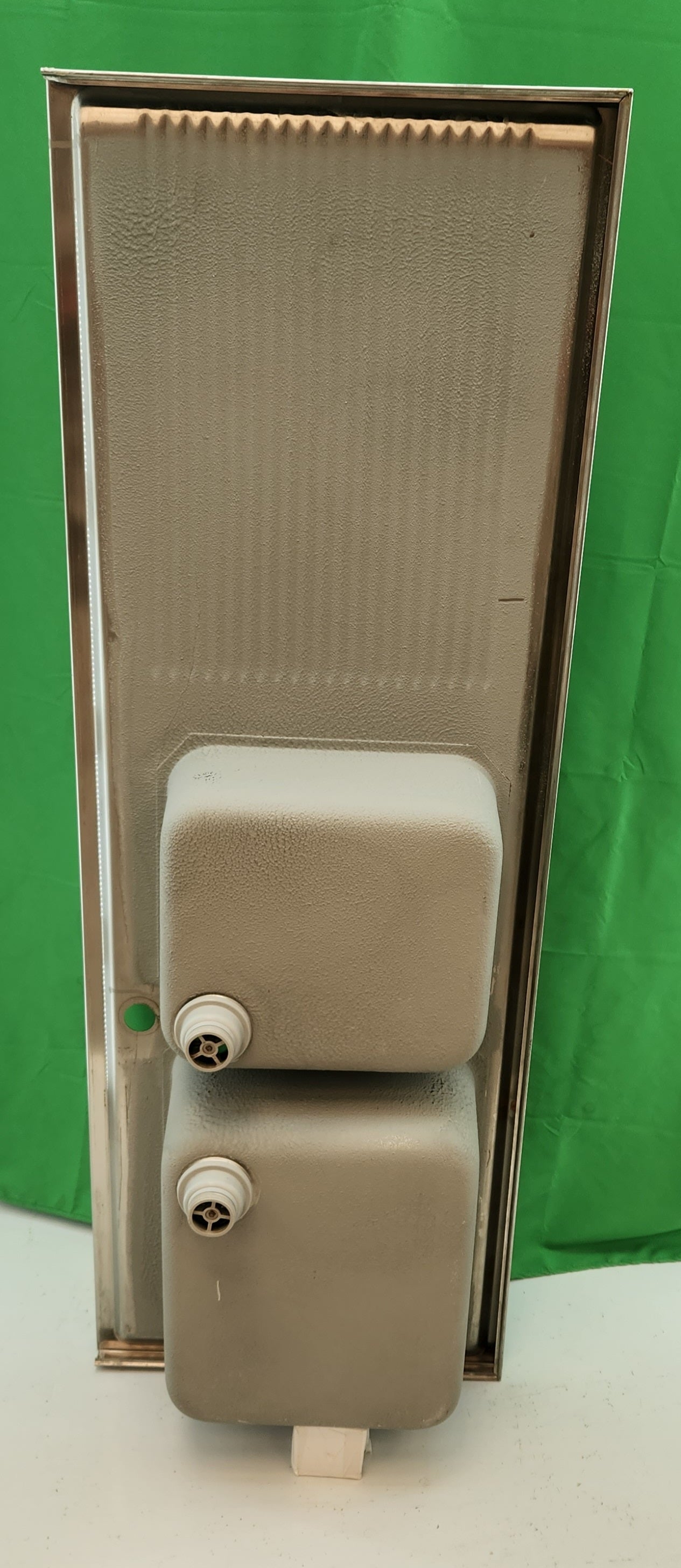 Évier inox double bac avec égouttoir – 140 cm