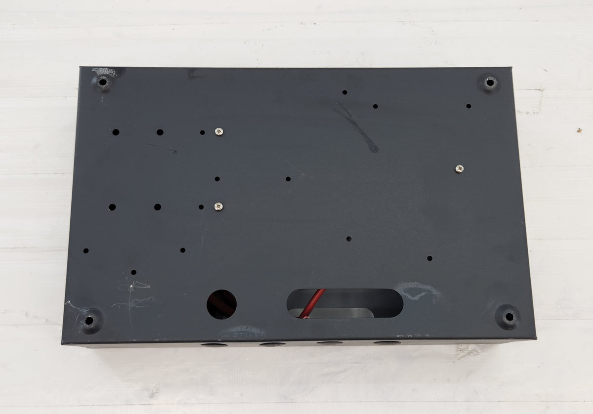 Pancarte lumineuse « Entrée interdite – Sécurité incendie » Chubb PLS 20 – avec avertisseur sonore – Bon état