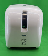 Distributeur d’essuie-mains en rouleau à coupe automatique mécanique – Evadis – capot blanc – Bon état