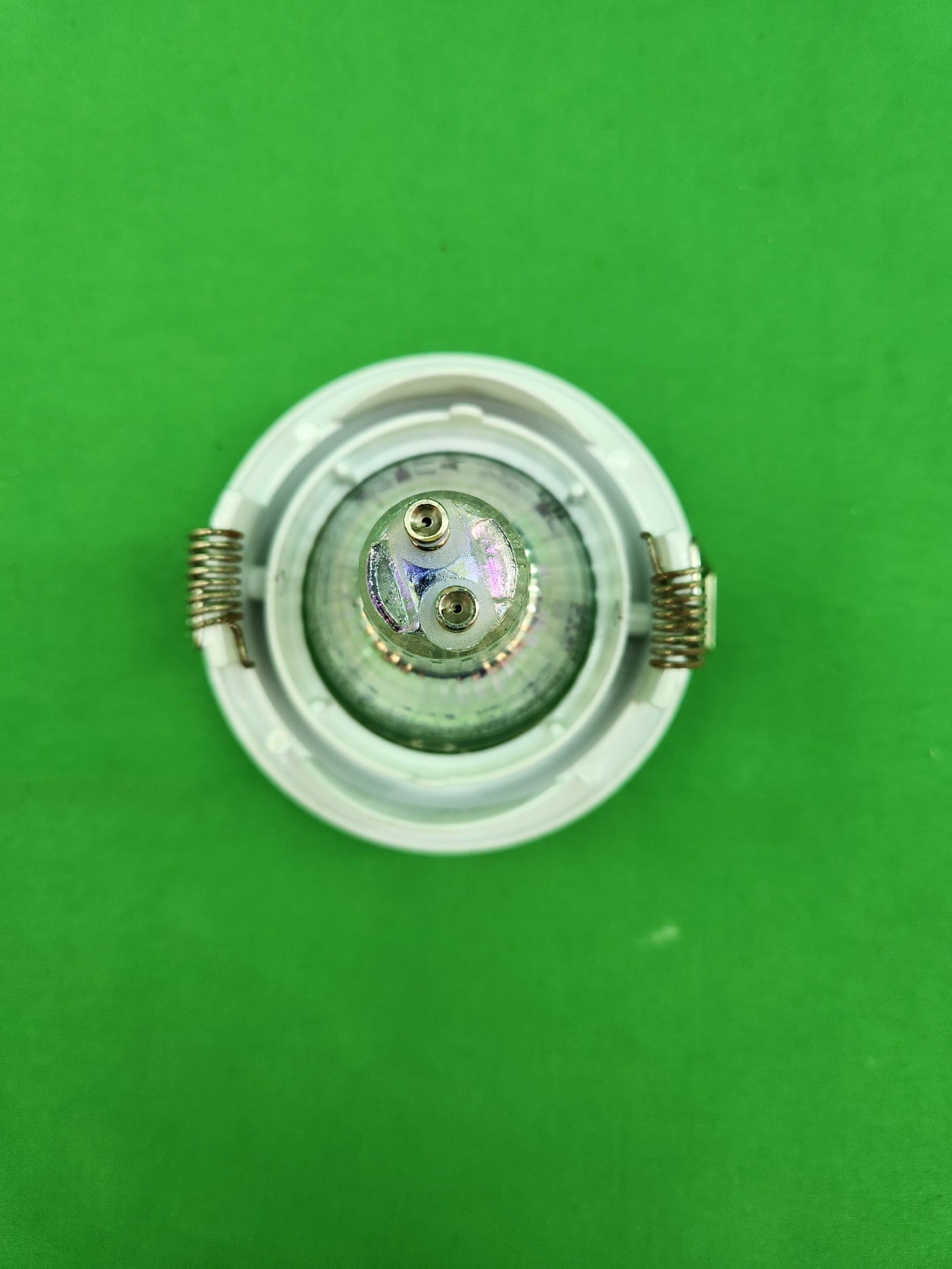 Spot encastrable GU10 orientable avec ampoule – blanc