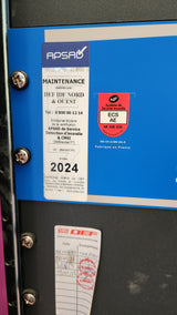 Armoire alarme incendie DEF / centrale SSI complète (pour pièces)
