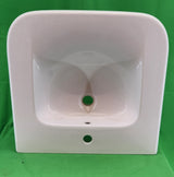 Lavabo suspendu carré – Bon état