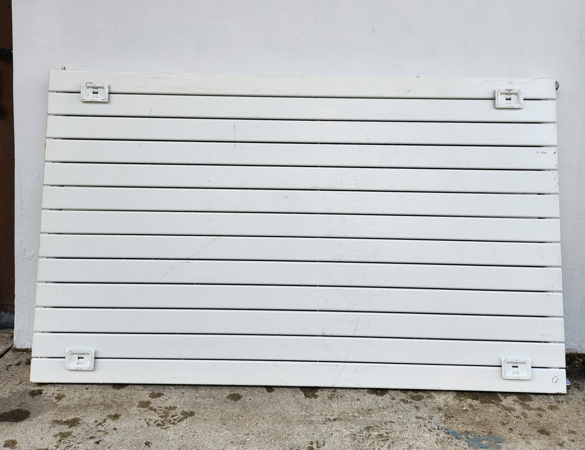 Radiateur design Acova à lames plates horizontales – 160 x 97 cm – eau chaude – Bon état