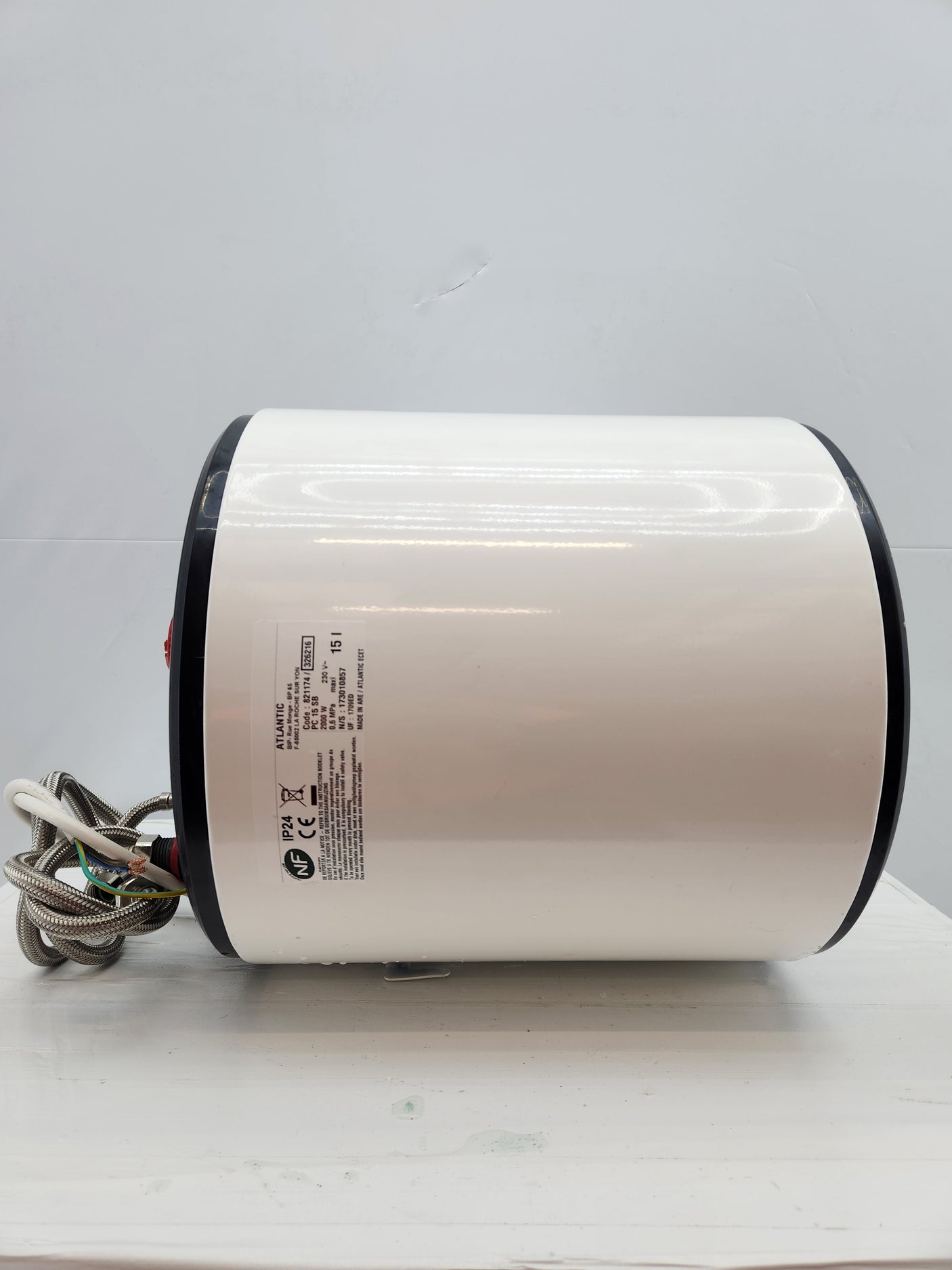 Ballon d’eau chaude Atlantic 15L – Compact – Fonctionnel