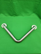 Barre d’appui inox coudée salle de bain / douche PMR