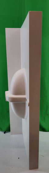Lavabo suspendu grand format – Varicor – Bon état