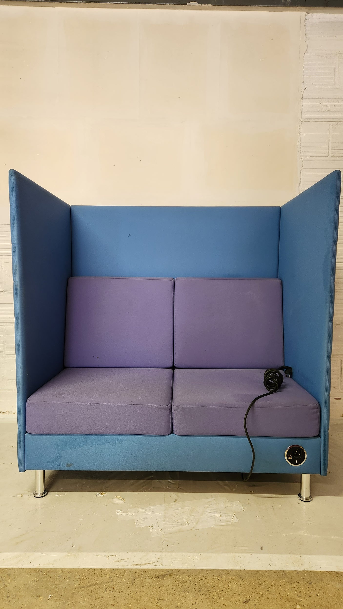 Fauteuil acoustique / lounge haut dossier – Idéal espace pro ou coworking - Très bon état