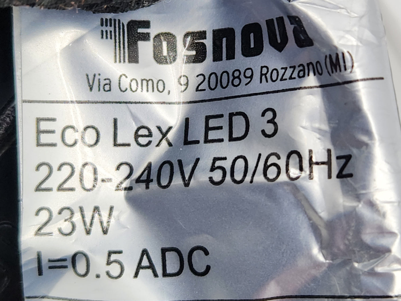 Spot LED encastrable Fosnova Eco Lex LED 3 – 23W